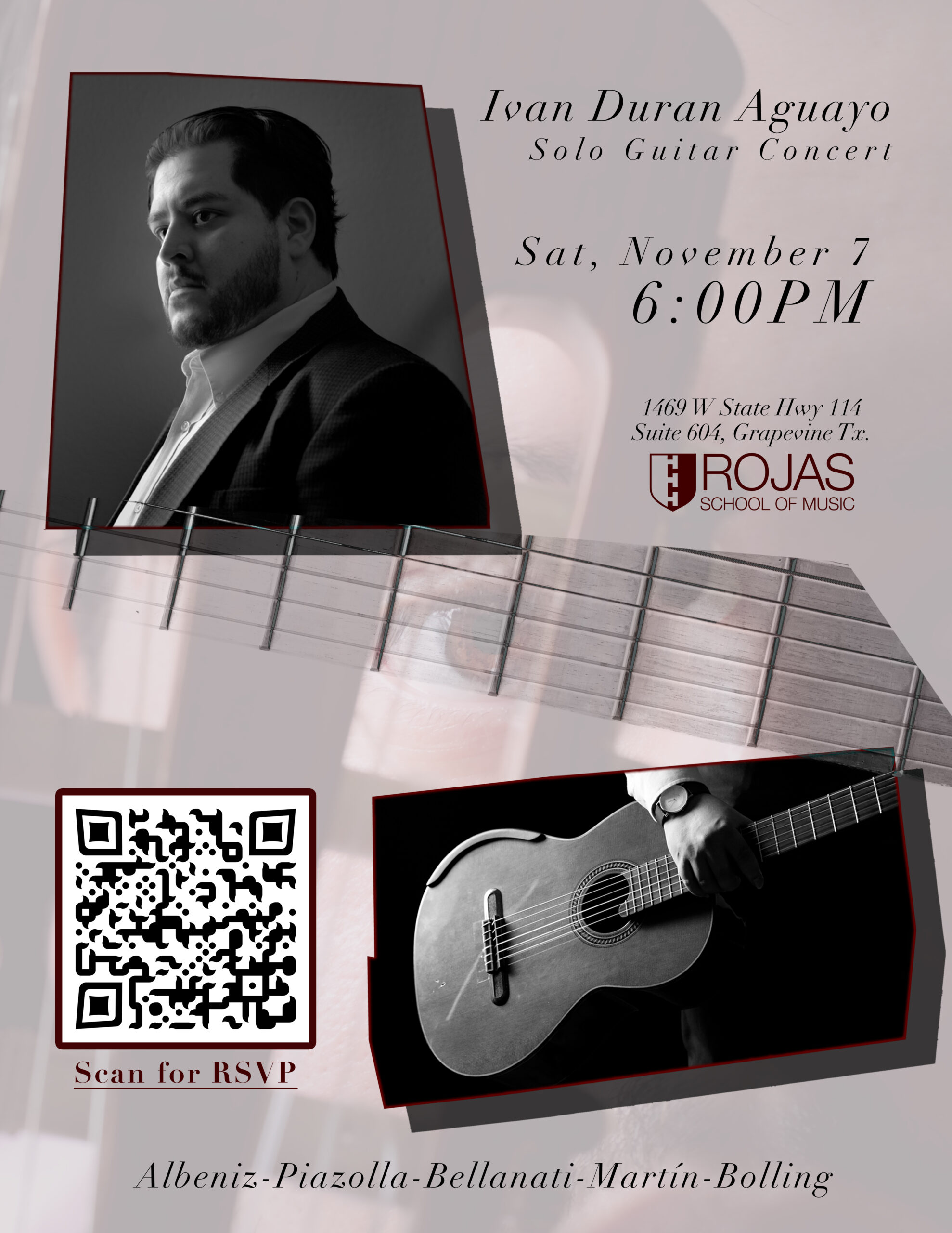 Poster Concert with qr option 1